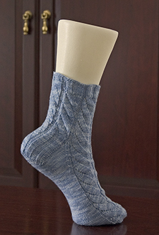 Not Quite Cabled Socks by Patti Pierce Stone